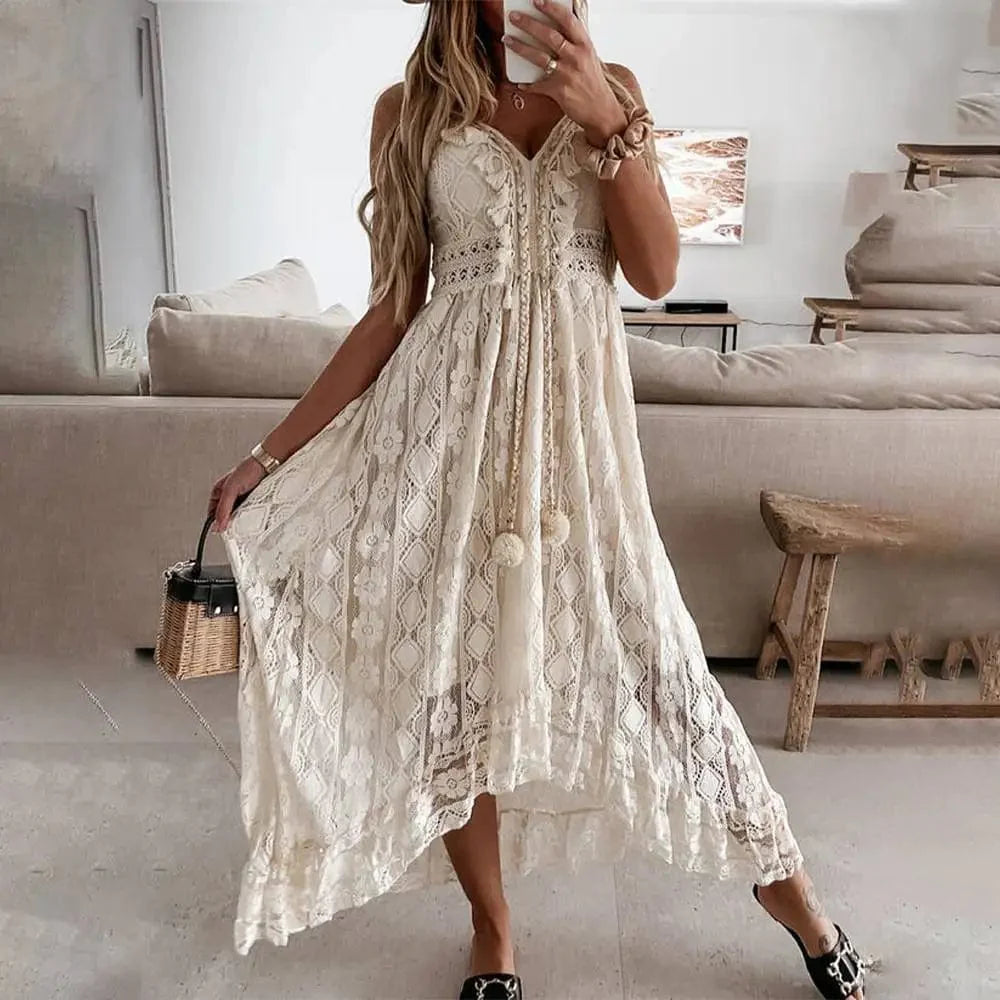 Gaelle | Elegante jurk in boho-stijl