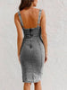 Jarra - Denim jurk met verstelbare bandjes